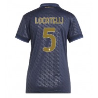 Camisa de time de futebol Juventus Manuel Locatelli #5 Replicas 3º Equipamento Feminina 2024-25 Manga Curta